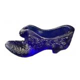 FENTON Cobalt Blue Slipper