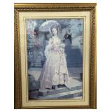 31.5 x 41 " Framed Midday Stroll