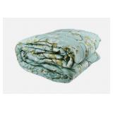 New F/Queen Gold Coast Aqua Blossoms Comforter
