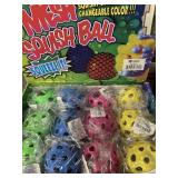 (12) Mesh Squeeze Balls That Change Color