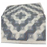 Huge Blue & White Quilt