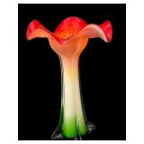 14 " Murano Art Glass Vase