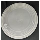(9) FIESTA GRAY 9 1/2 " Plates