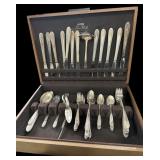 69 Pc Service for (12) Silverplate Silverware &