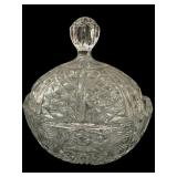 Lead Crystal Candy Dish w