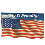 3 x 5  Polyester USA FLAG