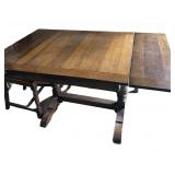 Beautiful Antique Mission Oak Table & 4 Chairs