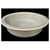 (3) FIESTA GRAY 8 1/2 " NAPPY BOWLS
