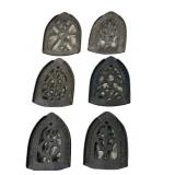(6) Cast Iron Trivot For SAD IRONS