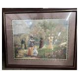 25 1/2 " x 31 " Framed Through God