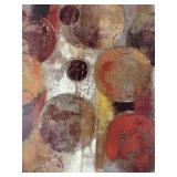 (2) 27 " Square Art on Canvas