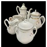(5) pc Porcelain Teapots & More