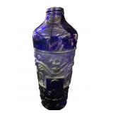 Vintage Cobalt Blue Glass Bottle