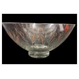 5 " x 10 "  Fifth Avenue Hand Blown, Hand Painted