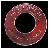AUTO SPARK FIRE DEPT CONNECTOR WALL PLATE