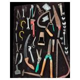 Ball P Hammer, Saws, Ratchet, Clippers, Pipe
