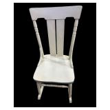 White Sewing Rocker
