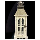 Wood & Metal Candle Lantern