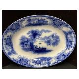 16 " Flow Blue Platter SUPER NICE!