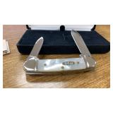 Case XX Mother of Pearl baby butterbean pocket