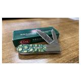 Case XX 62009 1/2 gator back Barlow pocket knife