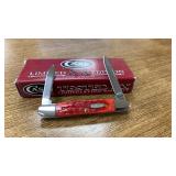 Case XX 06263 Dwight Eisenhower Red bone pen
