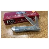 Case XX 6220 1/2500 black bone handle peanut