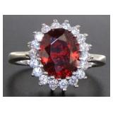 Gorgeous Oval 3.30 ct Ruby Ring