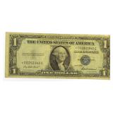1935 Blue Seal Silver Certificate *STAR NOTE