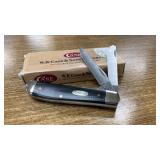 Case XX 10207 snake skin mini trapper pocket