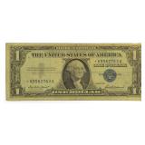 1957 Blue Seal Silver Certificate *STAR NOTE
