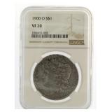 1900-O NGC Certified Morgan Silver Dollar