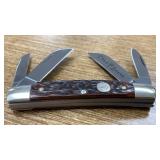 Tree Brand Boker German Brown Bone Handle Large