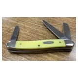 Case XX Yellow Handle Stockman Pocket Knife 1992