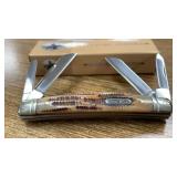 Rough Rider Bone Handle Four Blade Congress