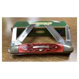 US Classic Red Bone Congress Pocket Knife