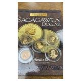 Millennium Sacagawea Book w/ 5 Additional Coins