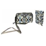 Vera Bradley Blue & White Purse wï¿½ Checkbook