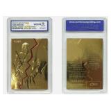 23K Gold 1996-97 Jordan & Pippen Fleer Card