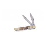 Hen & Rooster Deer Stag 2 Blade Knife