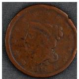 1841 Small Date Large Cent