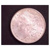1880 San Francisco Choice BU Morgan Silver Dollar