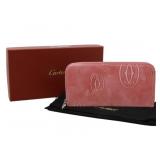 Cartier Happy Birthday Round Zipper Wallet