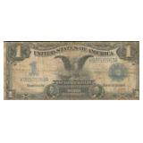 1899 $1 Black Eagle Silver Certificate Note