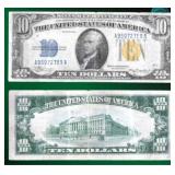 1934A North Africa $10 Emergency Issue Note