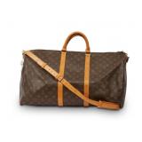 Louis Vuitton Keepall Bandouliere 55 Boston Bag