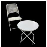 New Metal Patio Table & 2 Chairs