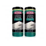 (6) WEIMAN GRANITE & STONE Disinfecting Wipes