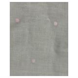 White Tablecloth wï¿½ Pink Dots