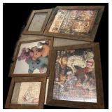 (5) Rustic Frames